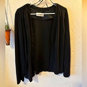 🚨 3/15 SALE 🚨 JS Edward Sparkly Black Dress Cardigan